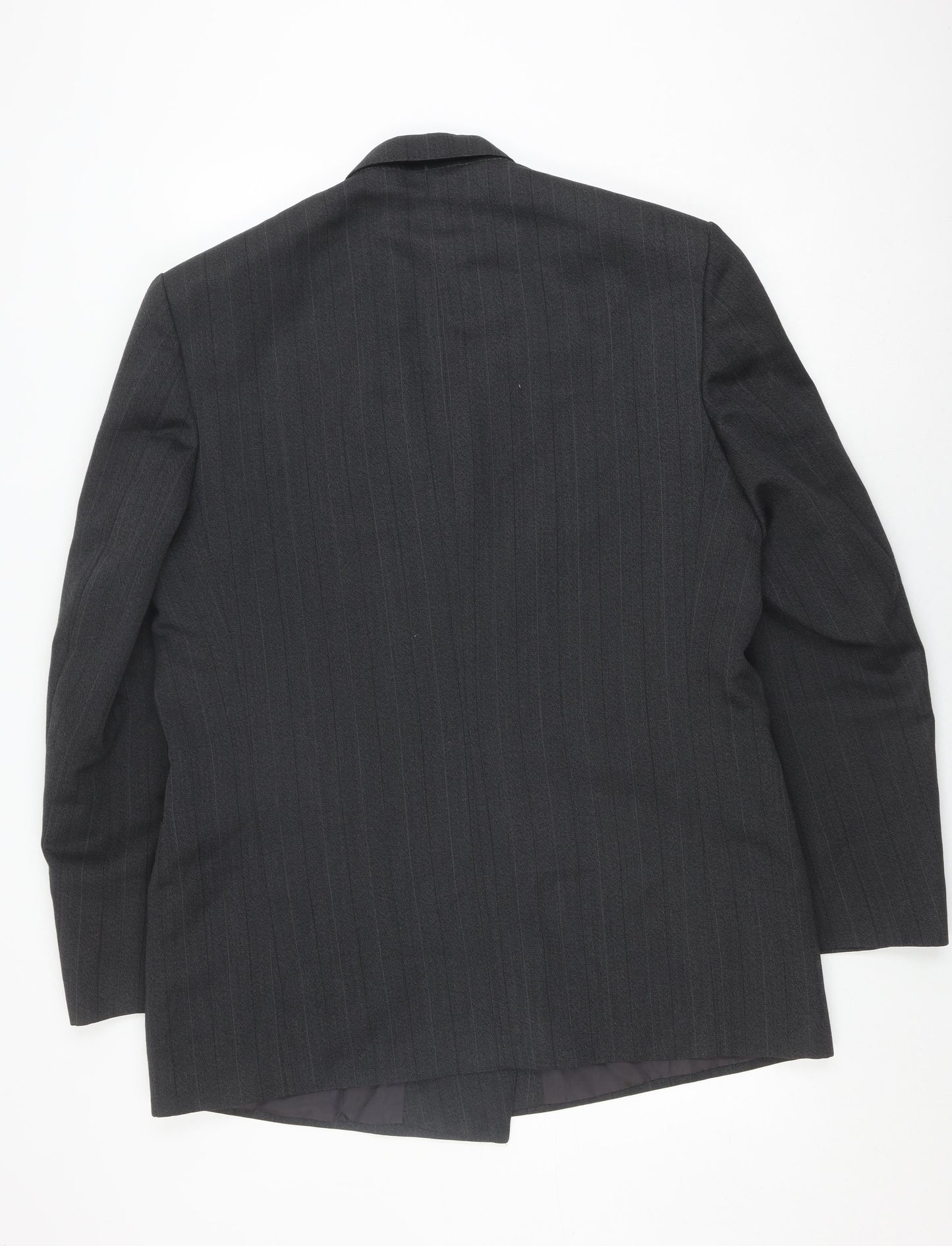 Mens UK Size 42 Burton Regular Black Suit Jacket