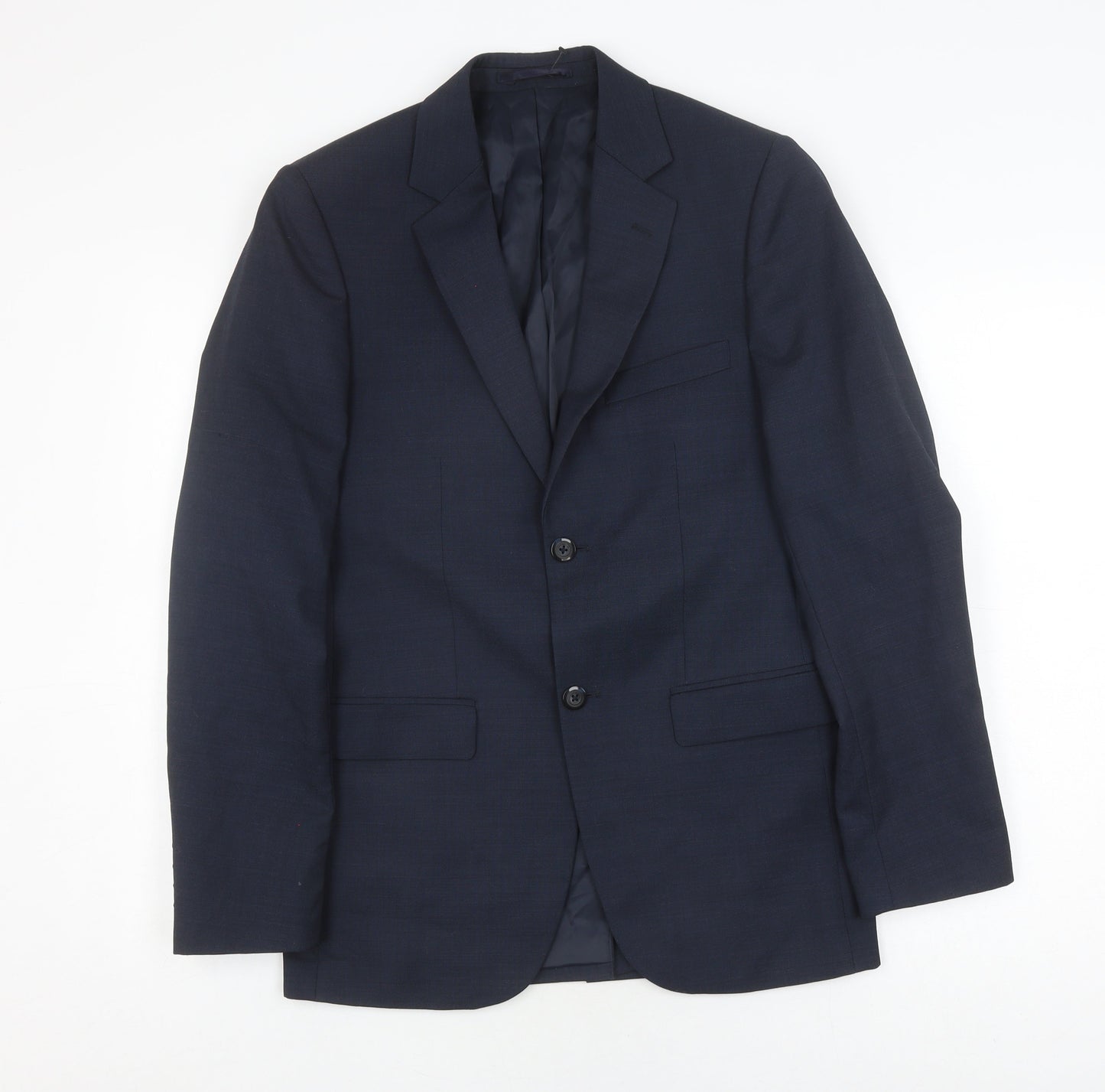 Mens UK Size 34 DKNY Regular Blue Suit Jacket
