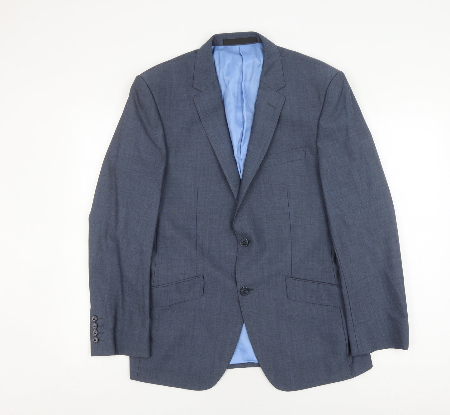 Mens UK Size 38 Marks and Spencer Regular Grey Suit Jacket