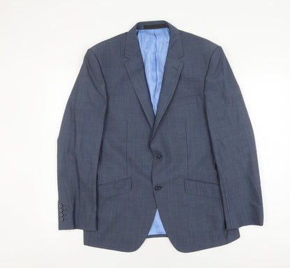 Mens UK Size 38 Marks and Spencer Regular Grey Suit Jacket