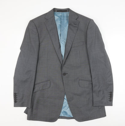 Mens UK Size 40 Marks and Spencer Regular Black Suit Jacket