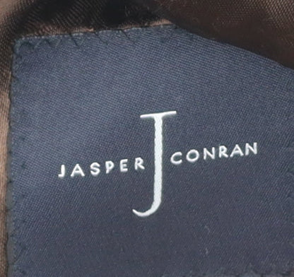 Mens UK Size 40 Jasper Conran Regular Black Suit Jacket