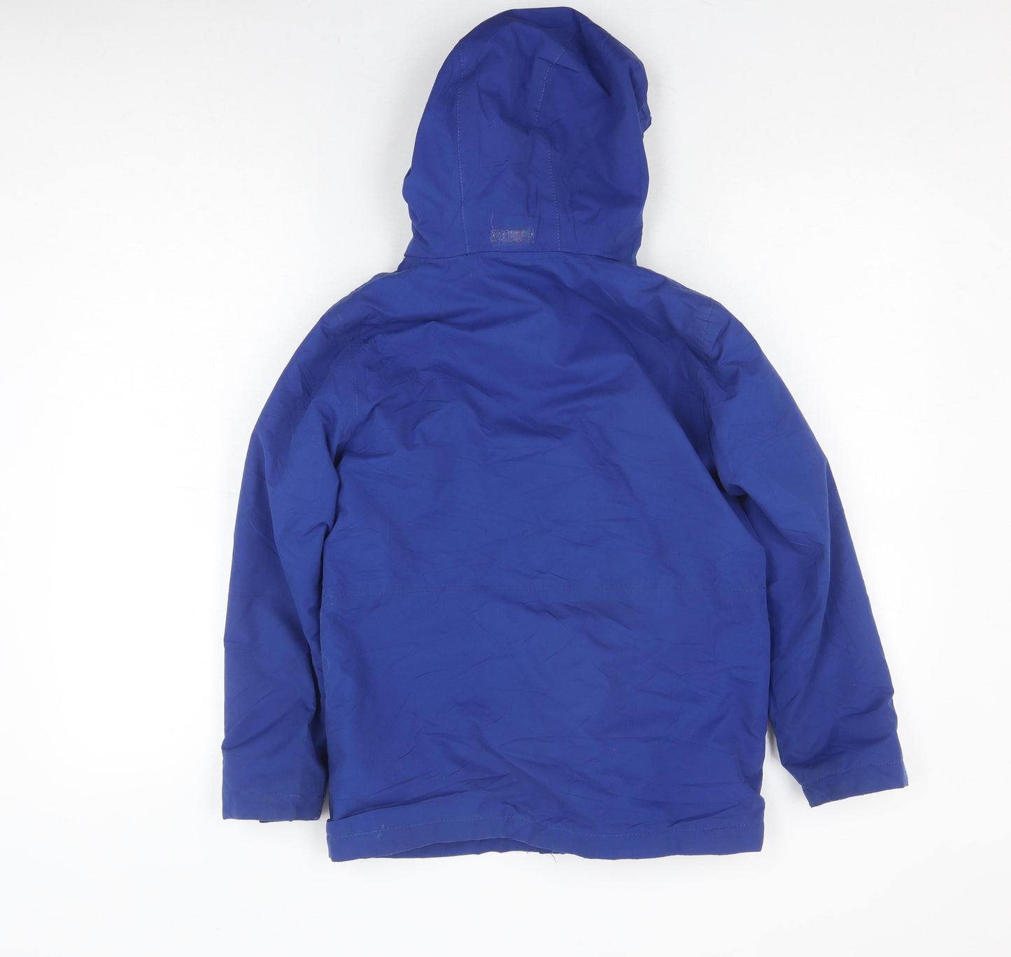 Campri Boys Blue Hooded Parka Jacket Size 11-12 Years