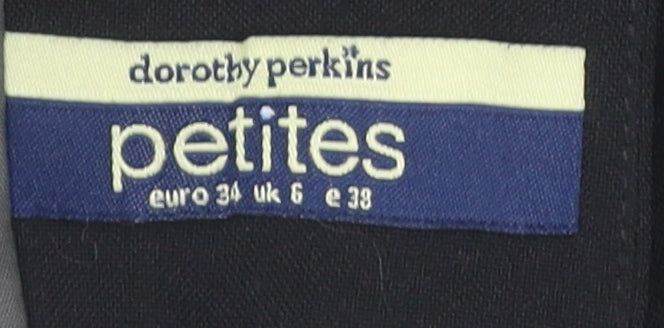 Dorothy Perkins Women's Black Blazer, Size 6, Petites