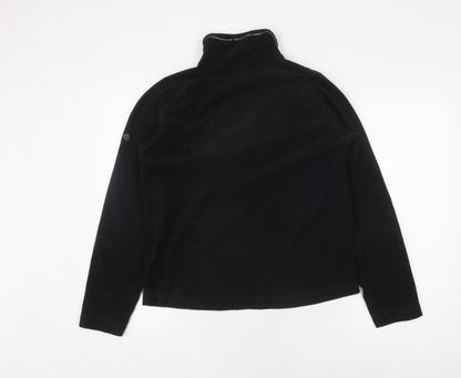 Mens UK Size S Craghoppers Black 1/2 Zip Sweatshirt