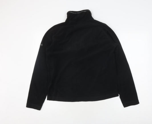 Mens UK Size S Craghoppers Black 1/2 Zip Sweatshirt