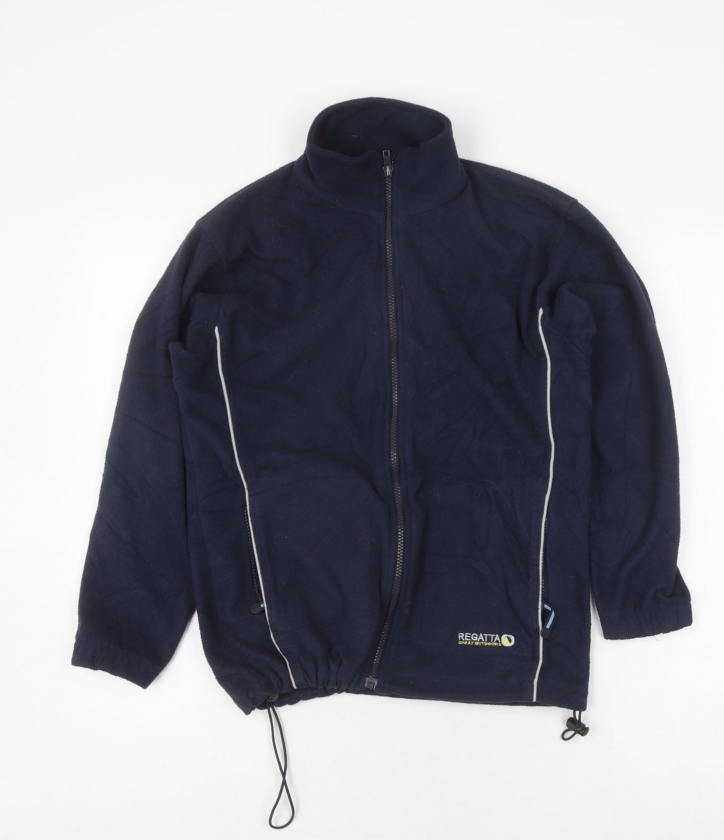 Regatta Boys Blue Fleece Full Zip Hoodie - Size 11-12 Years