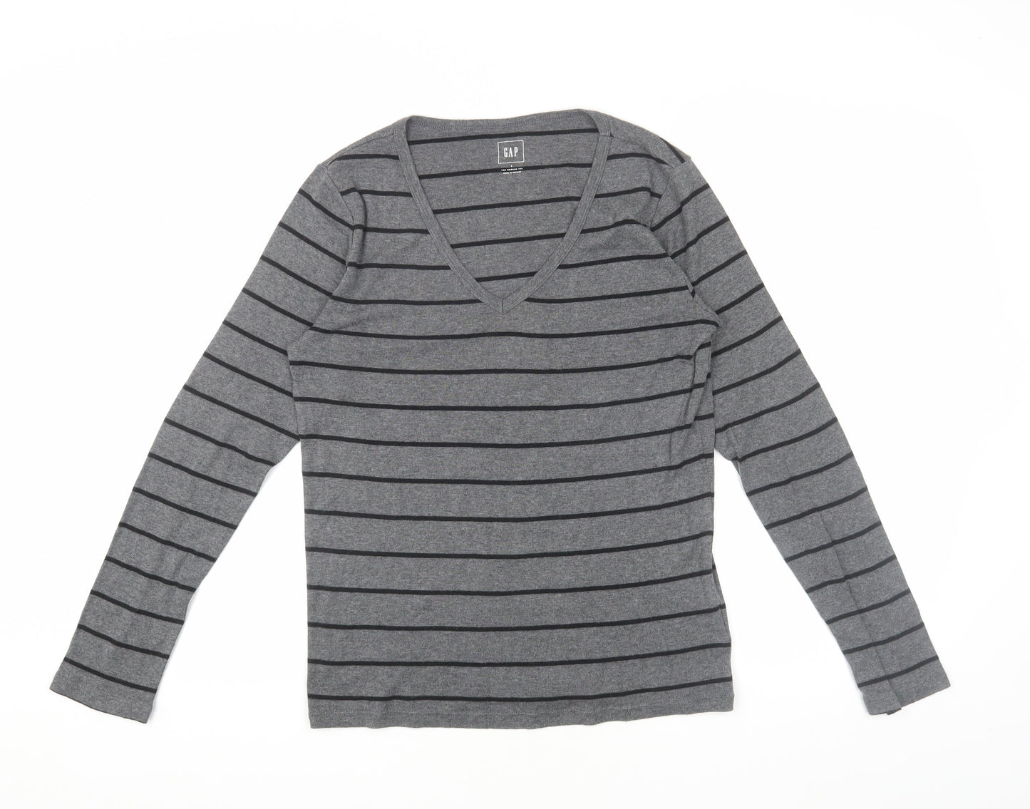 Womens UK Size L Gap Grey  T-Shirt