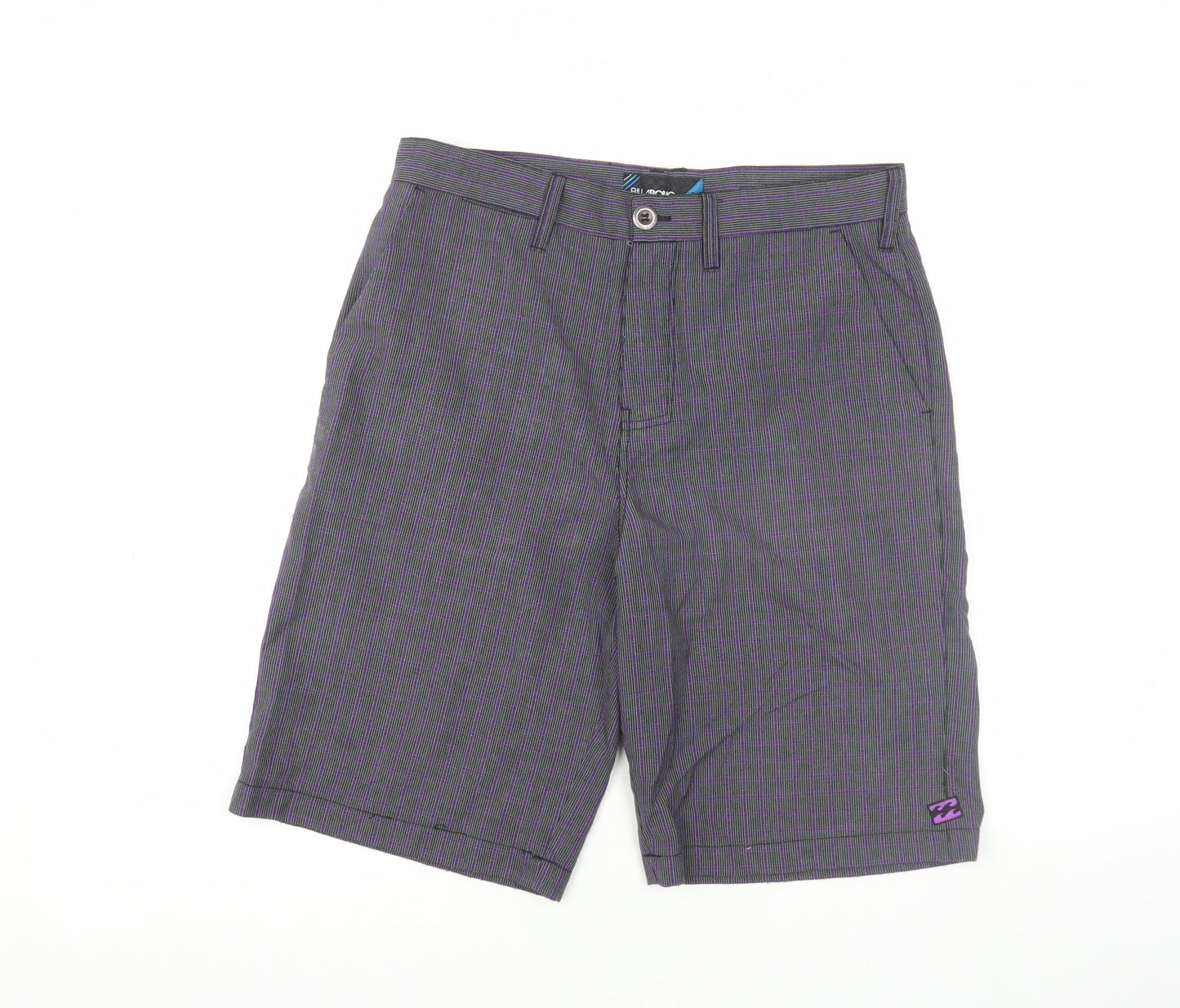 Billabong Men's Purple Chino Shorts Size M with Pockets