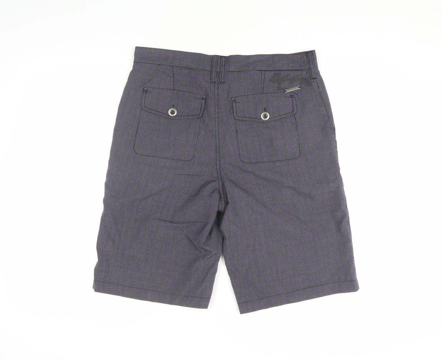 Billabong Men's Purple Chino Shorts Size M with Pockets