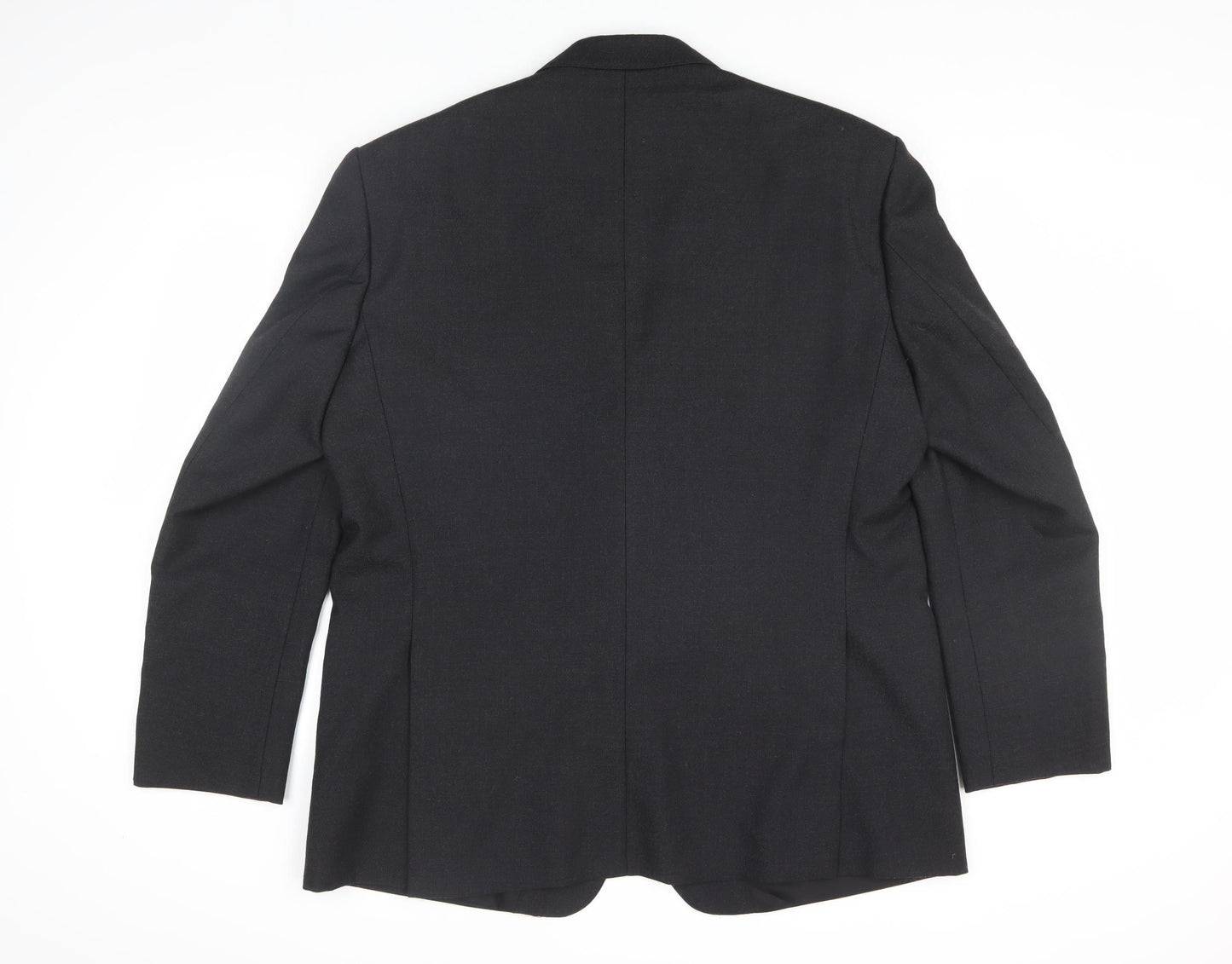 Diplomat Men's Black Blazer, Business Formal 46R