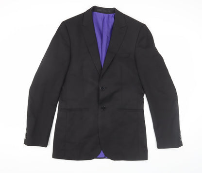 Mens UK Size 36 Marks and Spencer Regular Black Suit Jacket