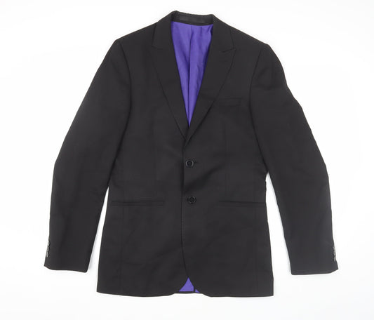 Mens UK Size 36 Marks and Spencer Regular Black Suit Jacket