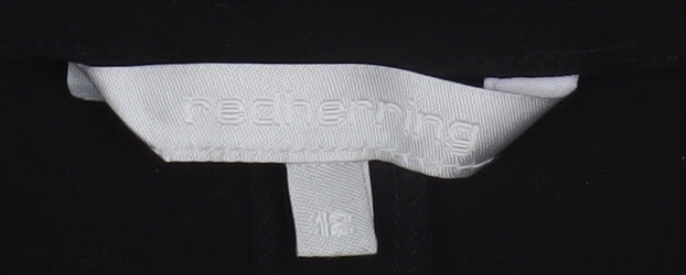 Red Herring Women's Black Flared Trousers Size 12