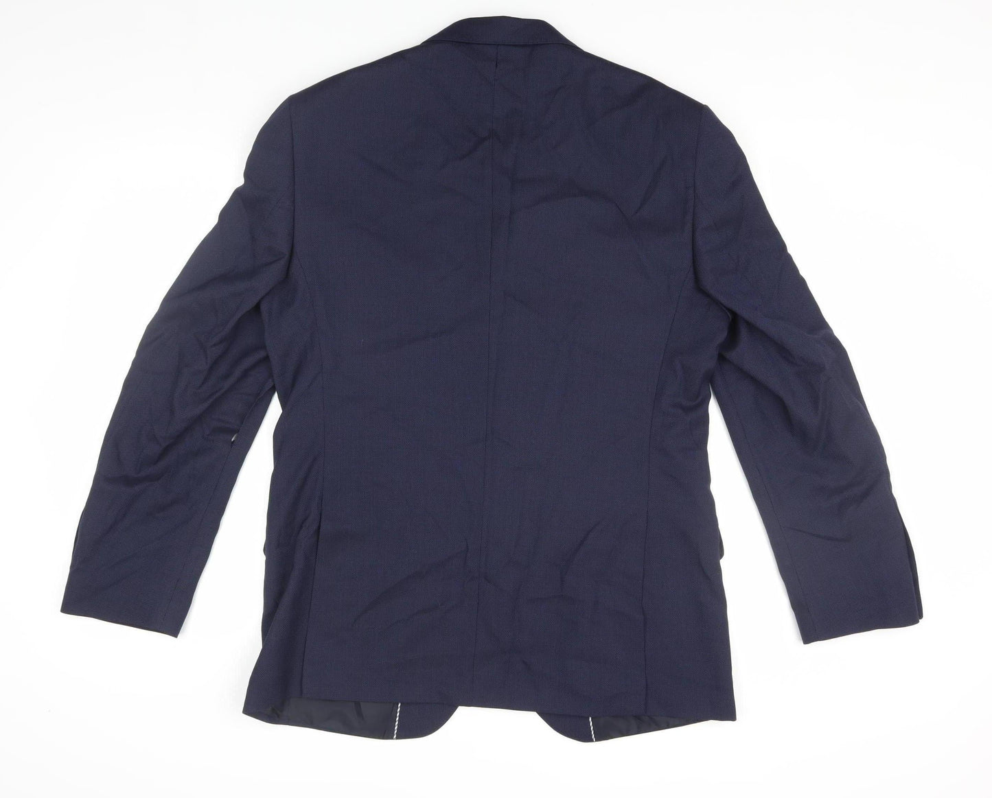 Mens UK Size 42 Marks and Spencer Regular Blue Suit Jacket