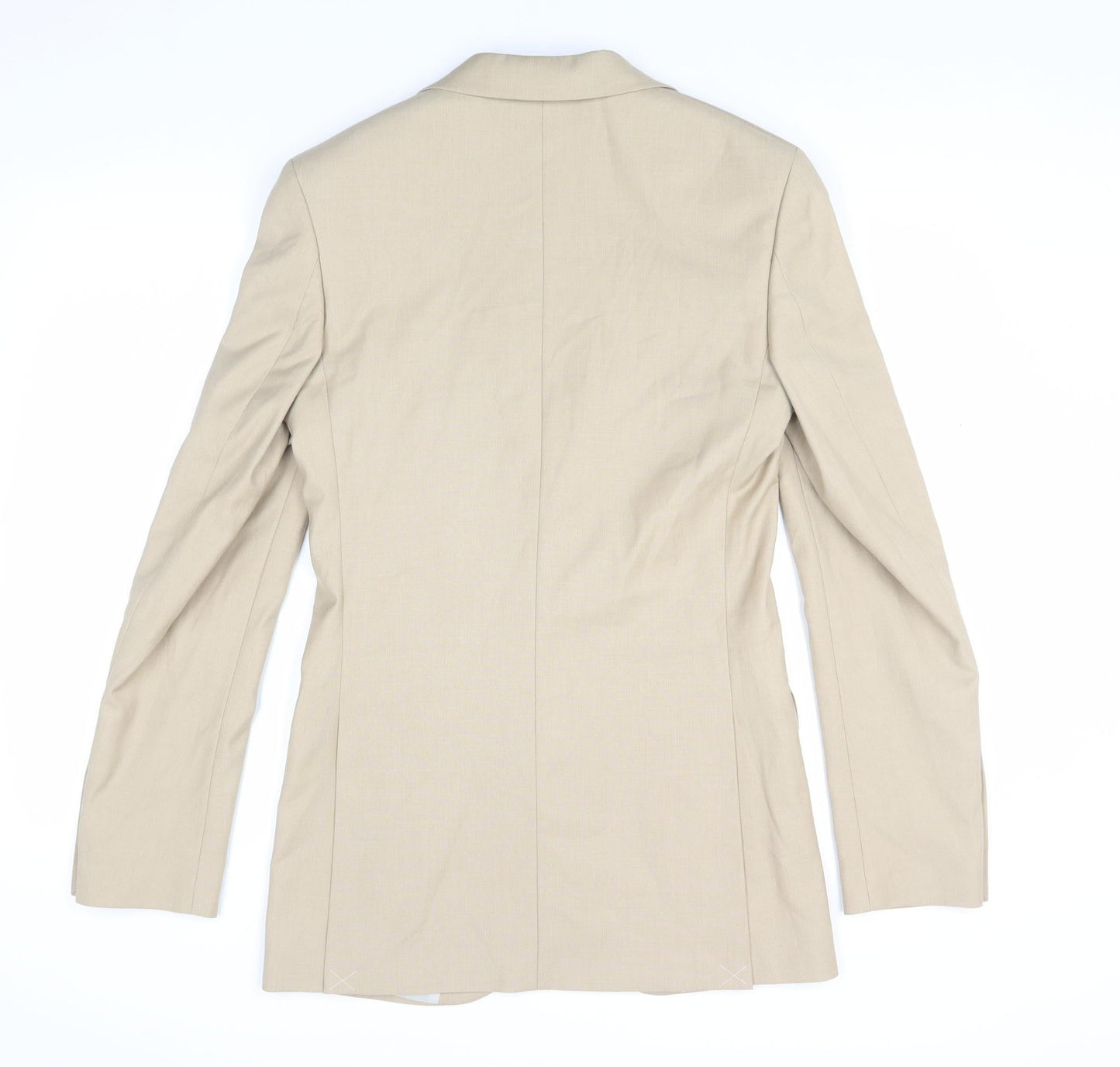 Mens UK Size 34 Marks and Spencer Regular Beige Suit Jacket