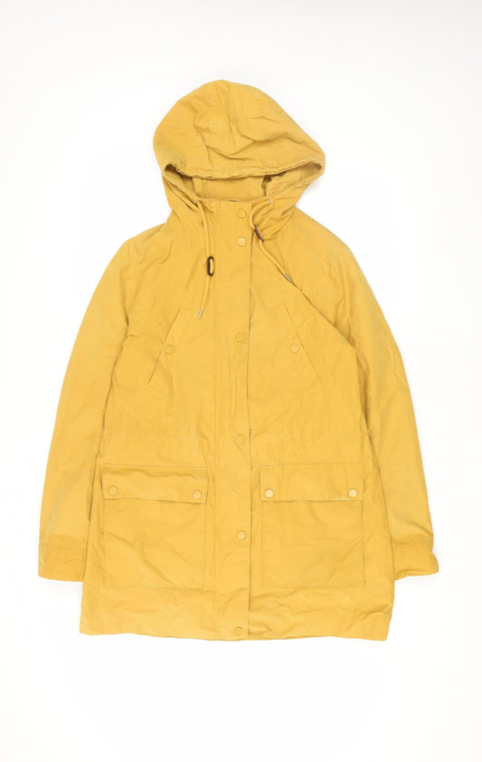 Marks & Spencer Women's Yellow Parka Jacket Size 12