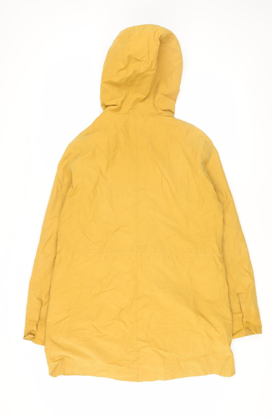 Marks & Spencer Women's Yellow Parka Jacket Size 12