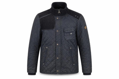 Next Men's Black Quilted Jacket M, Casual Autumn/Winter Wear