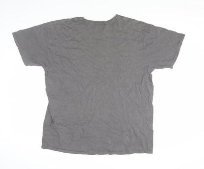 Shotdeadinthehead Grey XL Men's University T-Shirt