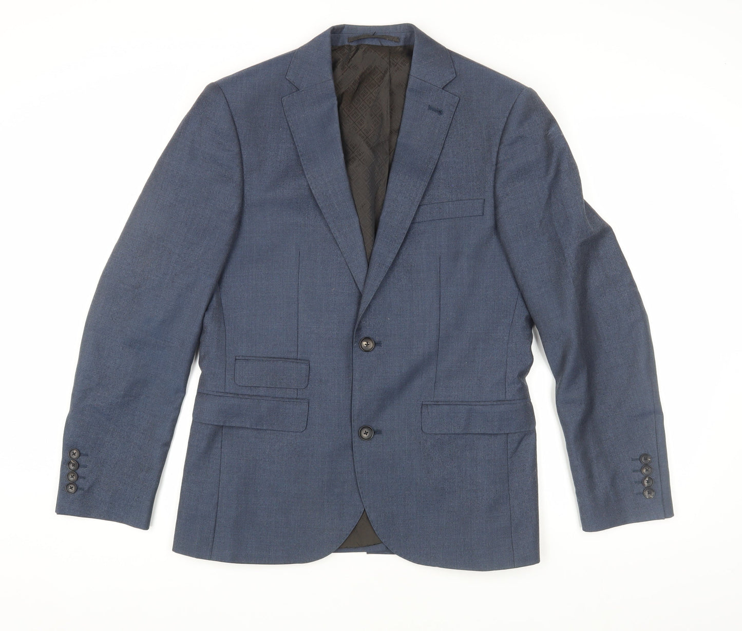 Mens UK Size 38 NEXT Regular Blue Suit Jacket