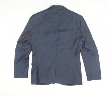 Mens UK Size 38 NEXT Regular Blue Suit Jacket