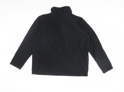 Freedom Trail Black Unisex Pullover Sweatshirt, S, Polyester