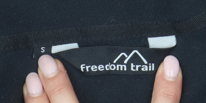 Freedom Trail Black Unisex Pullover Sweatshirt, S, Polyester