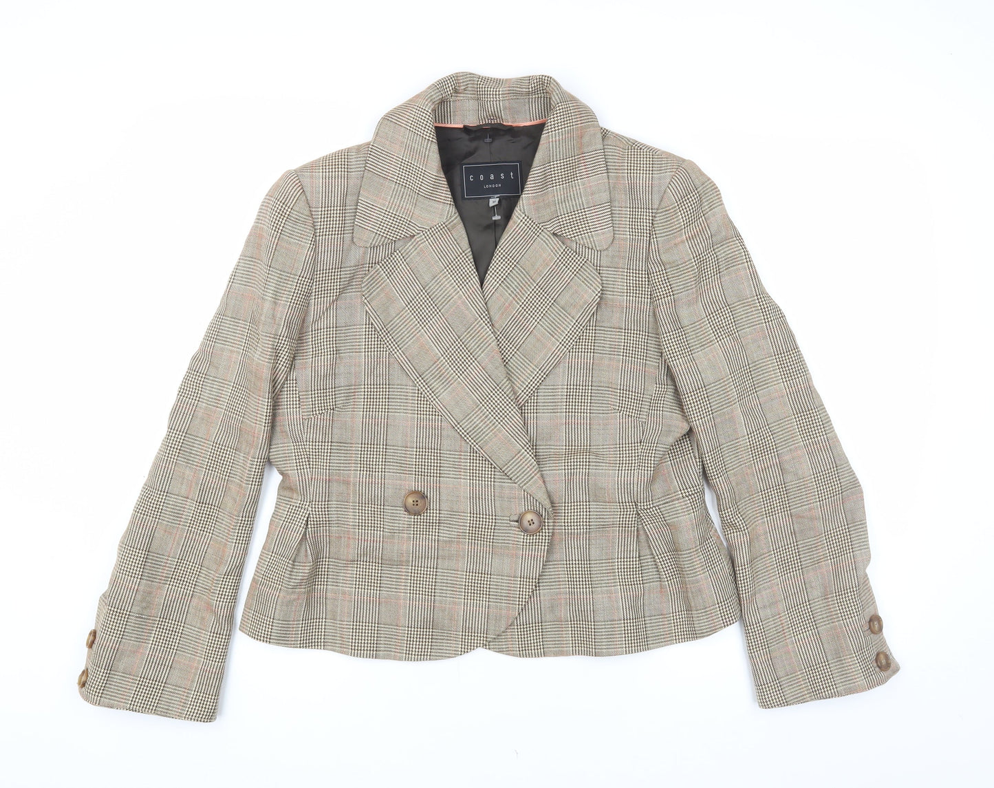 Womens UK Size 16 Coast Beige Blazer