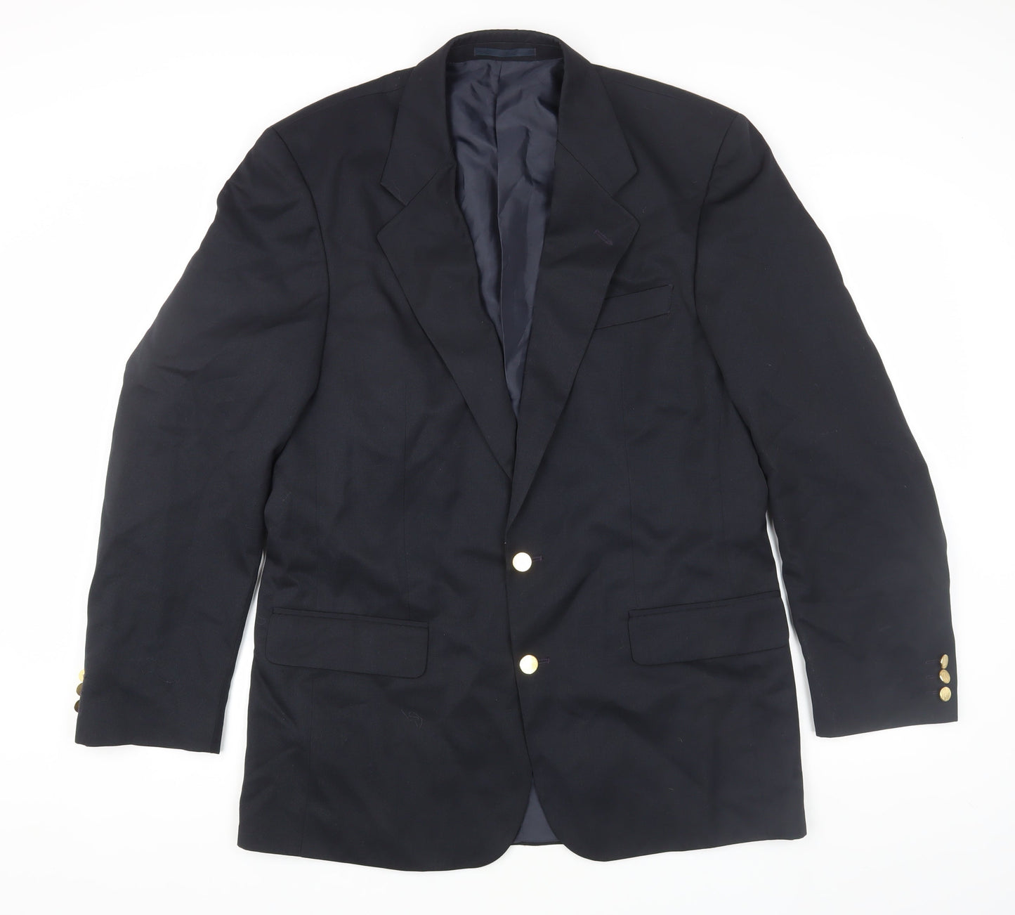 Mens UK Size 40 BHS Regular Black Suit Jacket