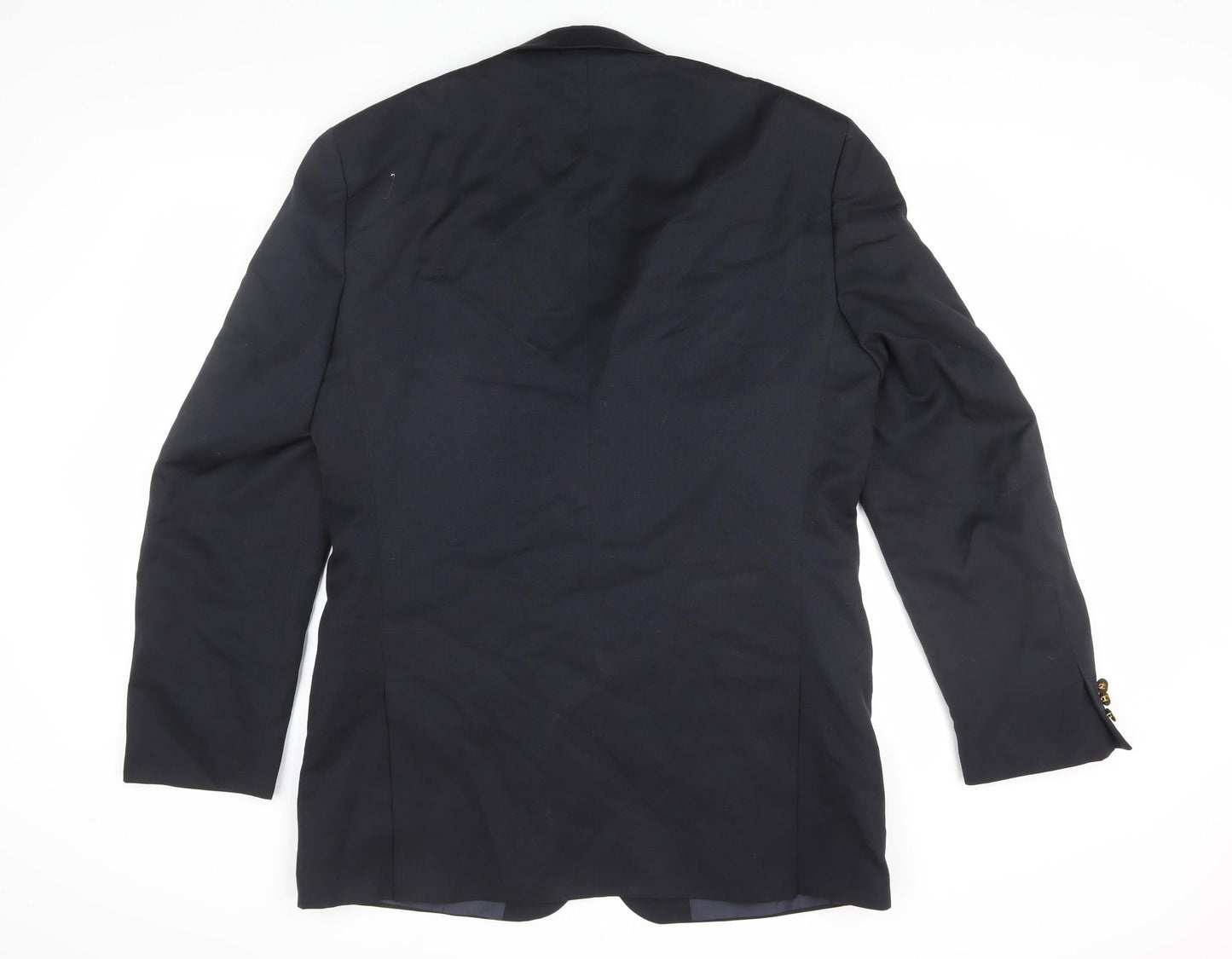 Mens UK Size 40 BHS Regular Black Suit Jacket