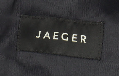 Mens UK Size 40 Jaeger Regular Black Suit Jacket