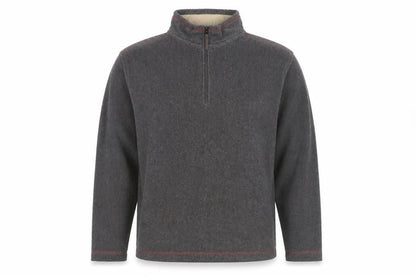 Mens UK Size L Marks and Spencer Grey 1/2 Zip Sweatshirt