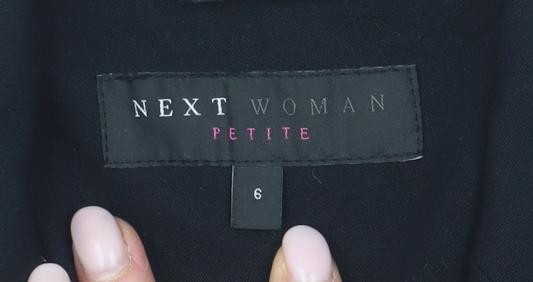Next Black Women's Petite Blazer, Size 6, Classic Business Wear