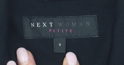 Next Black Women's Petite Blazer, Size 6, Classic Business Wear