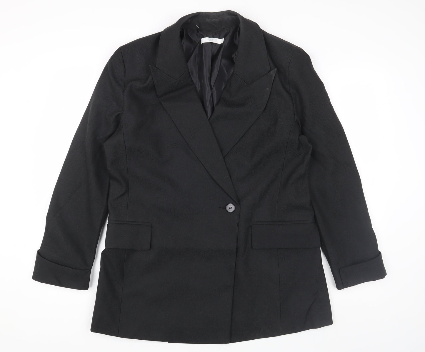 Michelle Keegan Women's Black Suit Jacket, Size 14, New