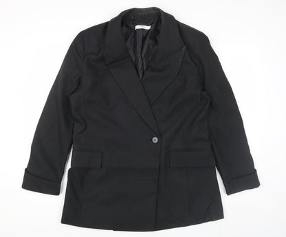 Michelle Keegan Women's Black Suit Jacket, Size 14, New