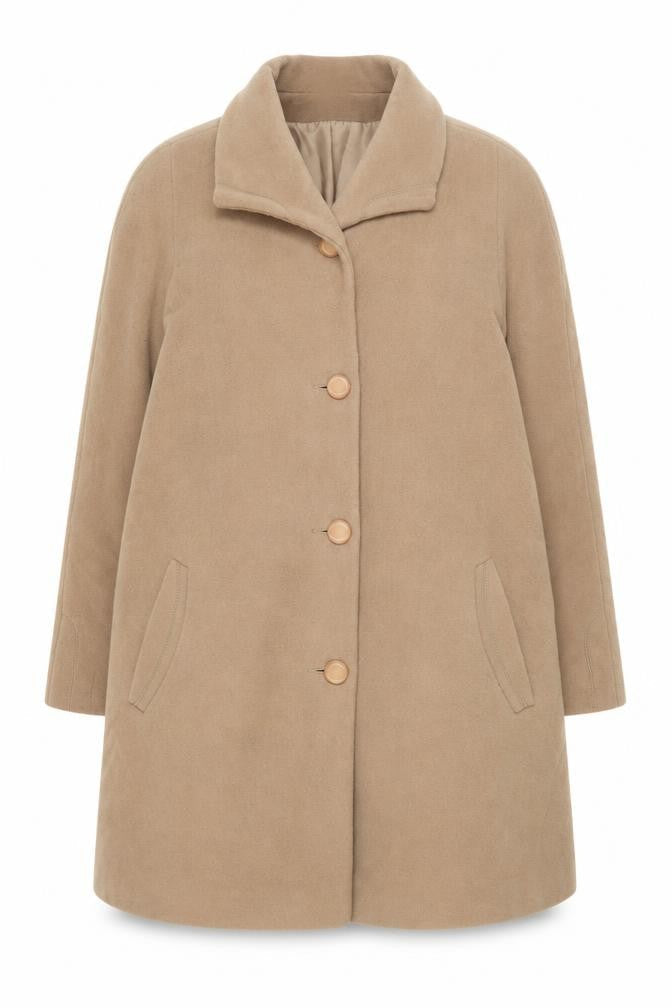 Womens UK Size 16 Klass Collection Beige Overcoat