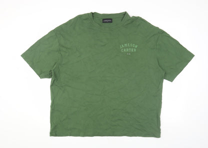 Mens UK Size XL Jameson Carter Green  T-Shirt