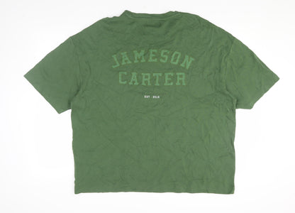Mens UK Size XL Jameson Carter Green  T-Shirt