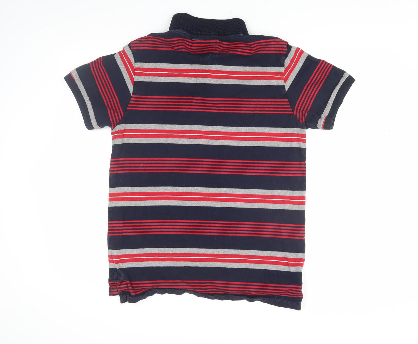 Abercrombie & Fitch Men’s Multicoloured Striped Polo M