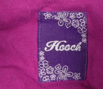 Hooch Girls Black Bomber Jacket, Hooded, Age 10-11 Years