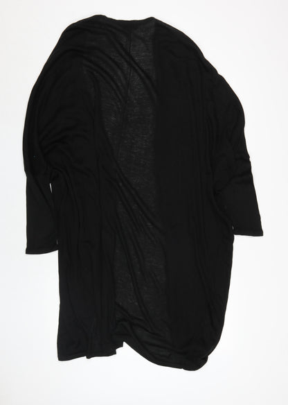 Womens UK Size 10 Red Herring Black Cardigan Jumper