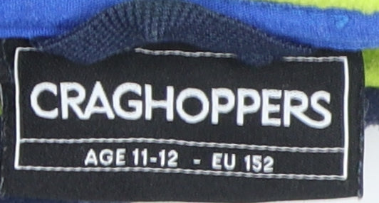 Craghoppers Boys Blue 1/2 Zip Fleece Sweatshirt 11-12 Years