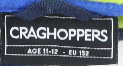 Craghoppers Boys Blue 1/2 Zip Fleece Sweatshirt 11-12 Years