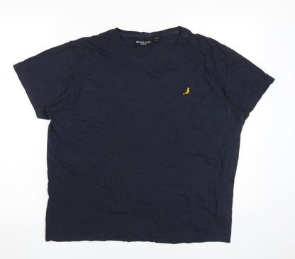 Mens UK Size L Brave Soul Blue  T-Shirt