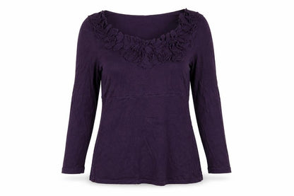 Womens UK Size 12 Boden Purple Basic Blouse