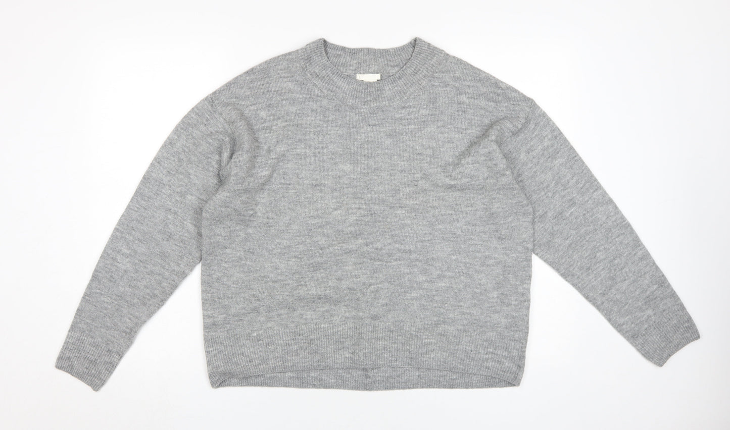 Womens UK Size S H&M Grey Pullover Jumper