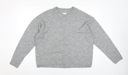 Womens UK Size S H&M Grey Pullover Jumper