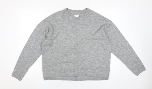 Womens UK Size S H&M Grey Pullover Jumper